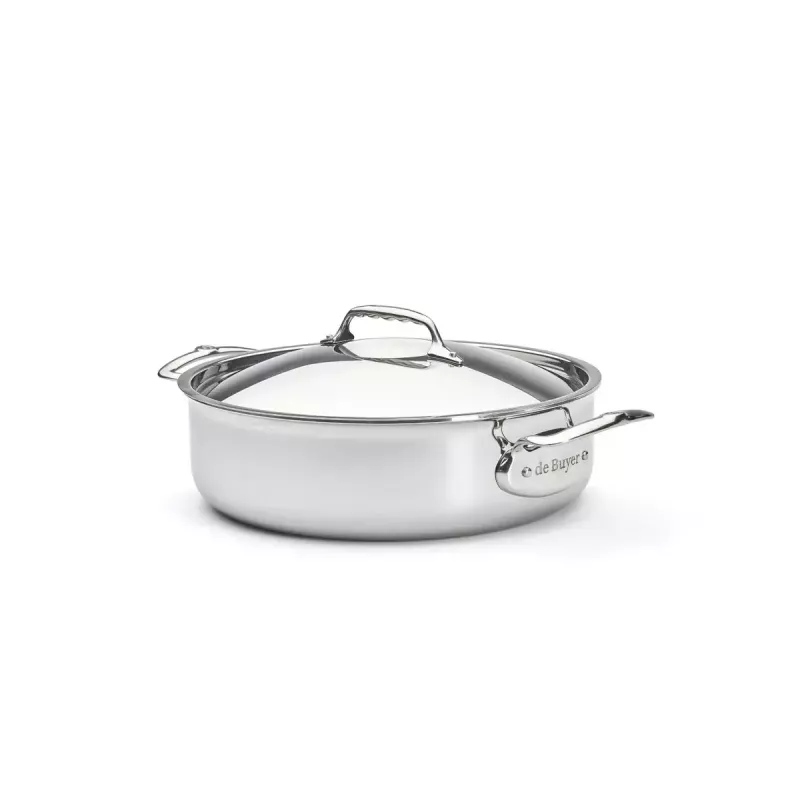 Sauté keptuvė de Buyer Affinity 28 cm apvali iš nerūdijančio plieno