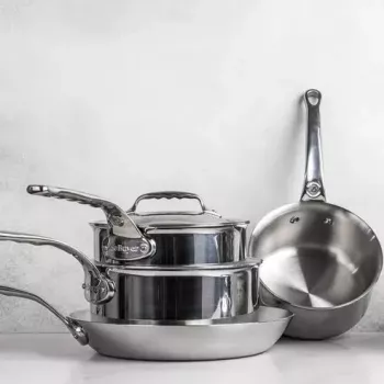 Apvalus nerūdijančio plieno puodas de Buyer Affinity 1,7 l