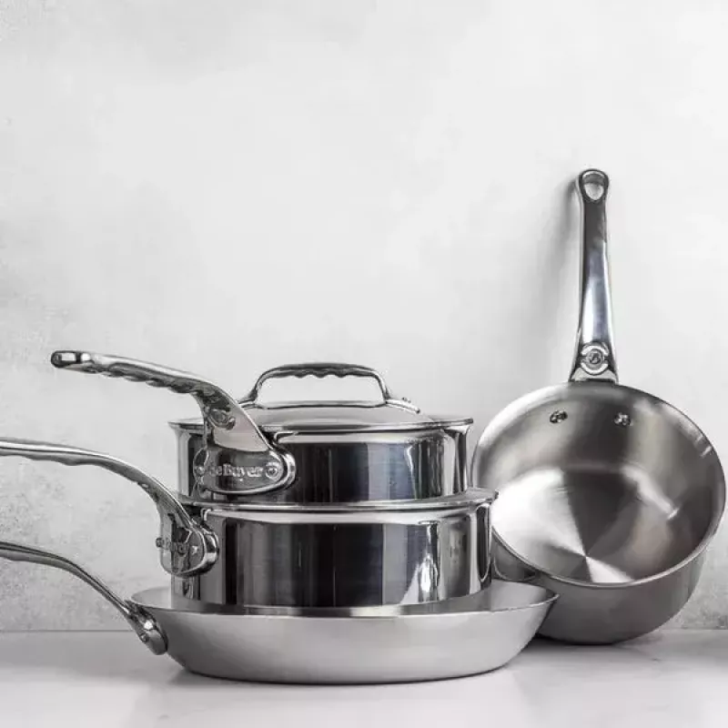 Apvalus nerūdijančio plieno puodas de Buyer Affinity 3,4 l