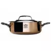 Sauteuse keptuvė de Buyer 6241.24 vario / nerūdijančio plieno 24 cm
