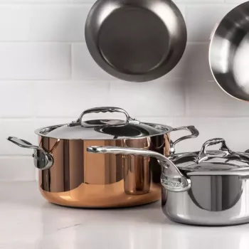 de Buyer Prima Matera vario puodas 8 L nerūdijantis plienas 27,9 cm
