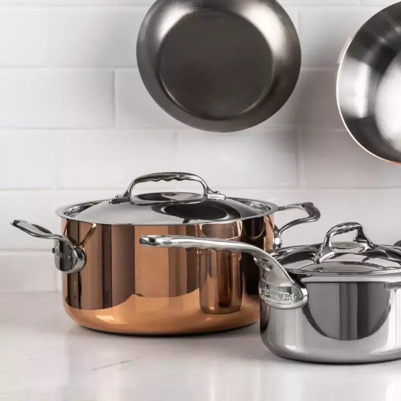 de Buyer Prima Matera vario puodas 8 L nerūdijantis plienas 27,9 cm