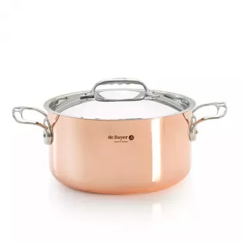 de Buyer Prima Matera vario puodas 8 L nerūdijantis plienas 27,9 cm