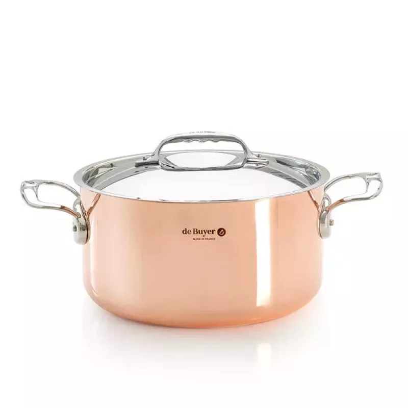 de Buyer Prima Matera vario puodas 8 L nerūdijantis plienas 27,9 cm