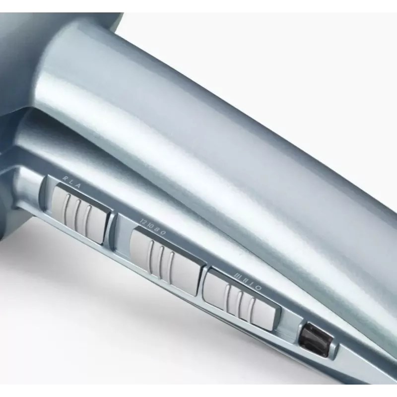 Karšto oro šepetys BABYLISS C1700E Hydro-Fusion — 3 šilumos lygiai, keraminis, mėlynas, 2,8 m laidas
