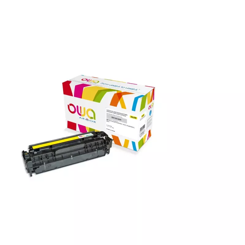 Toneris OWA Armor CE412A 2600st 2300 puslapių geltonas