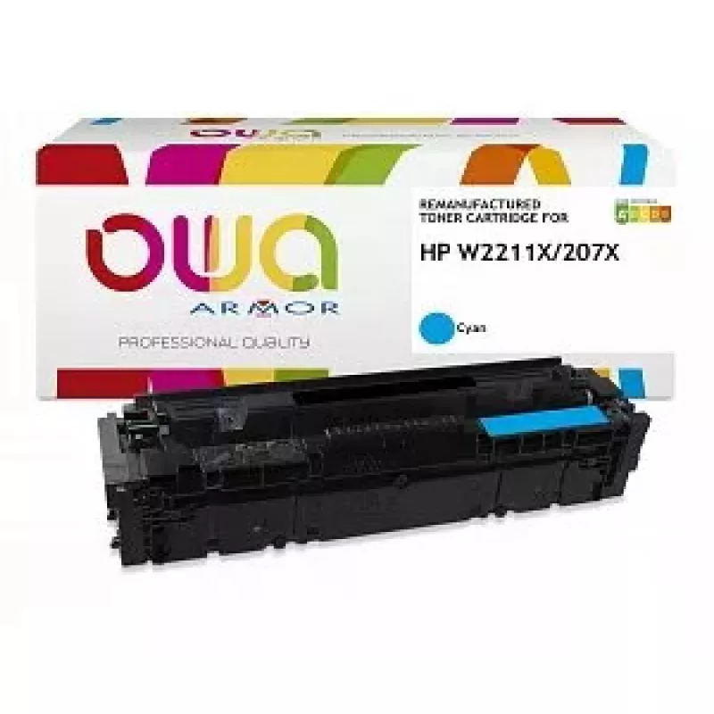 OWA Armor HP W2211X 2450st 2500 puslapių žydros spalvos dažų kasetė