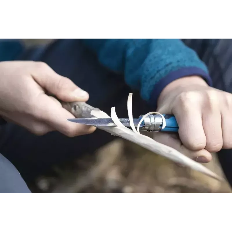 Peilis Opinel N°07 Camper/scout Blue 001898 Sulankstoma geležtė