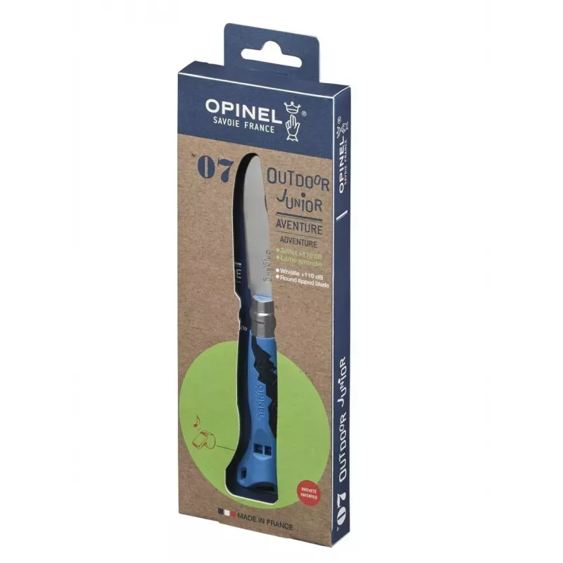 Peilis Opinel N°07 Camper/scout Blue 001898 Sulankstoma geležtė