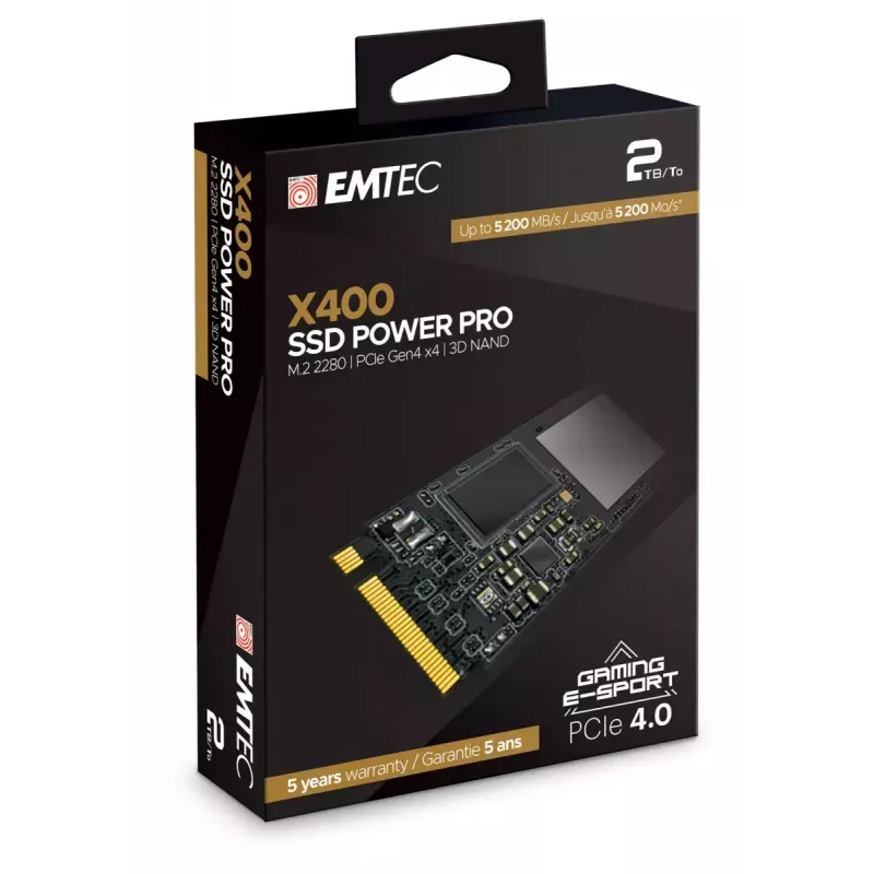 SSD diskas Emtec 2 TB M.2 PCI Express 4.0 NVMe X400