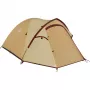 Palapinė COLEMAN Darwin 3 Plus Summer — 3 asmenų, vasarinis modelis, smėlio spalvos / tamsiai raudona
