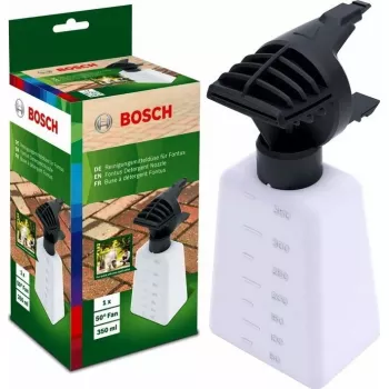 Valymo antgalis Bosch F016800595 – suderinamas pakaitinis priedas, skirtas Bosch aukšto slėgio plovimo įrenginiams, universali jungtis