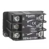 Pagalbinis kontaktas Schneider Electric XENG1191, juodas, pagalbinio kontakto modulis