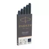Parker 1950385 rašiklio kasetė juoda, mėlyna 5 vnt.