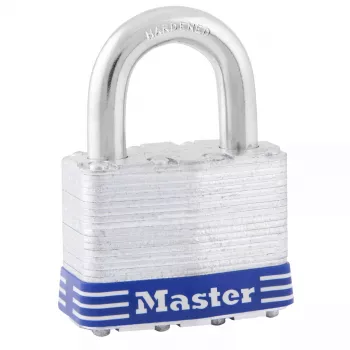 Pakabinama spyna MASTERLOCK 51 mm laminuoto plieno korpusas su kaištiniu cilindriniu mechanizmu