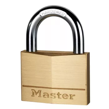 Pakabinama spyna MASTERLOCK 70 mm vientisas žalvarinis korpusas, modelis 170EURD