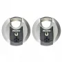 Diskinė spyna MASTER LOCK 70mm nerūdijančio plieno, vienodo rakto, 2 vnt. pakuotė