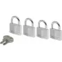Pakabinama spyna MASTERLOCK 9140EURQNOP 40 mm — rinkinys iš 4 žalvarinio korpuso kombinuotų pakabinamų spynų