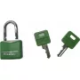 Pakabinama spyna MASTERLOCK 30 mm pločio dengtu vientisu aliuminio korpusu, įvairių spalvų