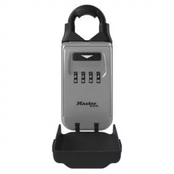 Nešiojamas seifas MASTER LOCK 5420EURD kombinuota spyna Pilka