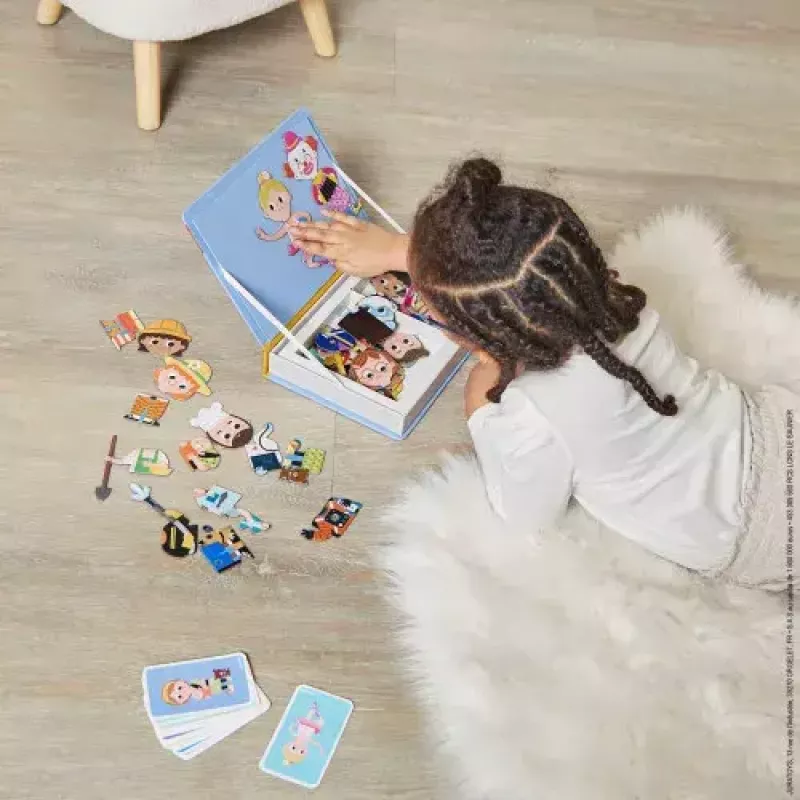 JANOD Magnetibook Profesijos Rekomenduojamas amžius nuo 3 iki 6 metų Kartonas Mėlynas