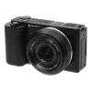 Kompaktiška kamera AgfaPhoto Realishot C110 — 24 MP, 1/3,06 colio CMOS, 3x optinis priartinimas, 4K, Wi‑Fi, 2,8 colio jutiklinis ekranas, juoda