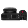 Kompaktiška kamera AgfaPhoto Realishot C110 — 24 MP, 1/3,06 colio CMOS, 3x optinis priartinimas, 4K, Wi‑Fi, 2,8 colio jutiklinis ekranas, juoda