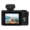 Kompaktiška kamera AgfaPhoto Realishot C110 — 24 MP, 1/3,06 colio CMOS, 3x optinis priartinimas, 4K, Wi‑Fi, 2,8 colio jutiklinis ekranas, juoda