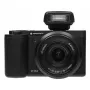 Kompaktiška kamera AgfaPhoto Realishot C110 — 24 MP, 1/3,06 colio CMOS, 3x optinis priartinimas, 4K, Wi‑Fi, 2,8 colio jutiklinis ekranas, juoda