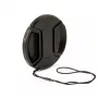Objektyvo dangtelis Kaiser Fototechnik užsegamas 58 mm juodas skersmuo 5,8 cm