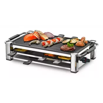 Raclette kepsninė Rommelsbacher RCC 1500 1500 W chromuota