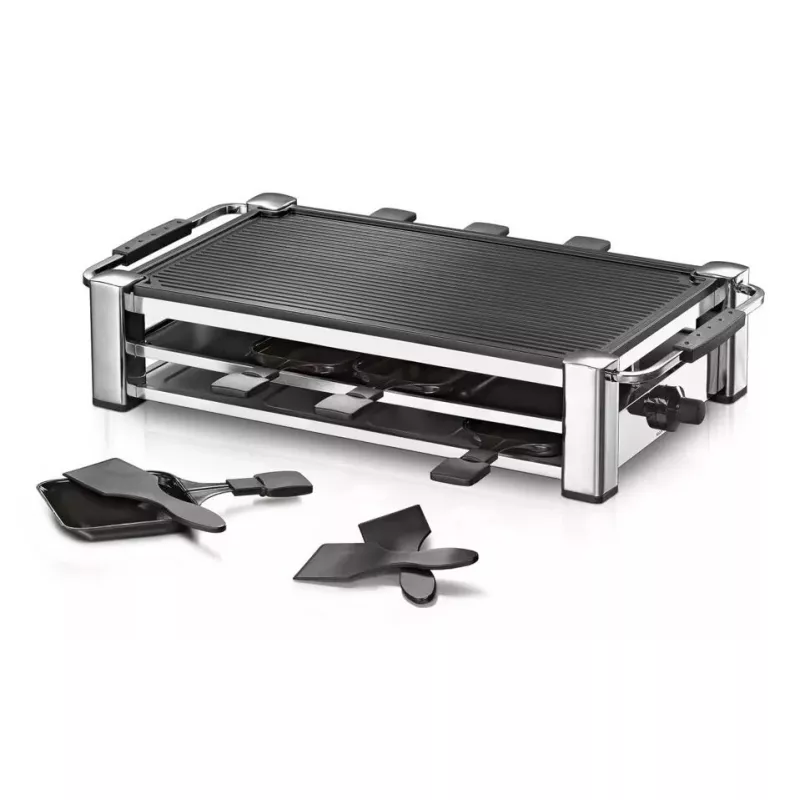 Raclette kepsninė Rommelsbacher RCC 1500 1500 W chromuota