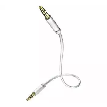 Garso laidas Inakustik 0,5 m Star MP3 3,5 mm 2 x RCA baltas