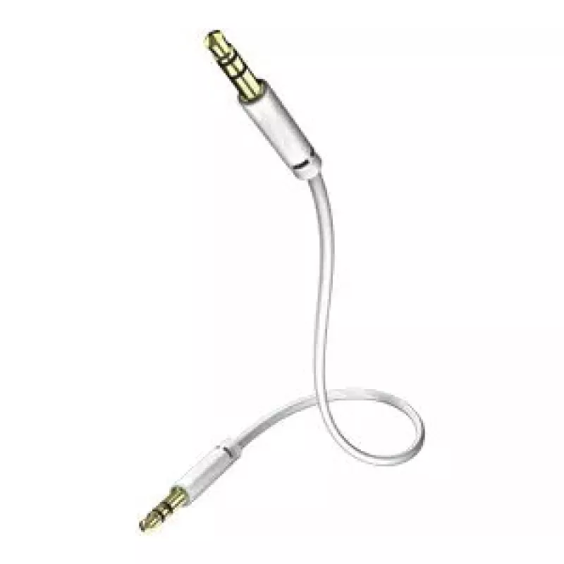 Garso laidas Inakustik 0,5 m Star MP3 3,5 mm 2 x RCA baltas