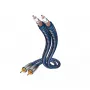 Audio kabelis Inakustik 00404015 1,5 m 2 x RCA mėlynas