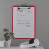 Segtuvas-plokštelė Leitz WOW A4 Metal Red 80 lapų