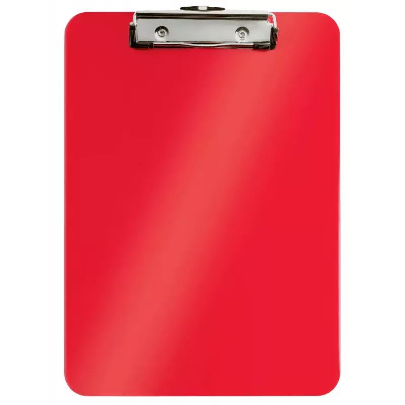 Segtuvas-plokštelė Leitz WOW A4 Metal Red 80 lapų