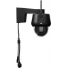 IP kupolinė apsaugos kamera ABUS PPIC52520B, lauko, laidinė ir belaidė, 4K 3840x2160, 8 MP, 4 mm, 1/2,8 colio CMOS, tvirtinama prie sienos, juoda