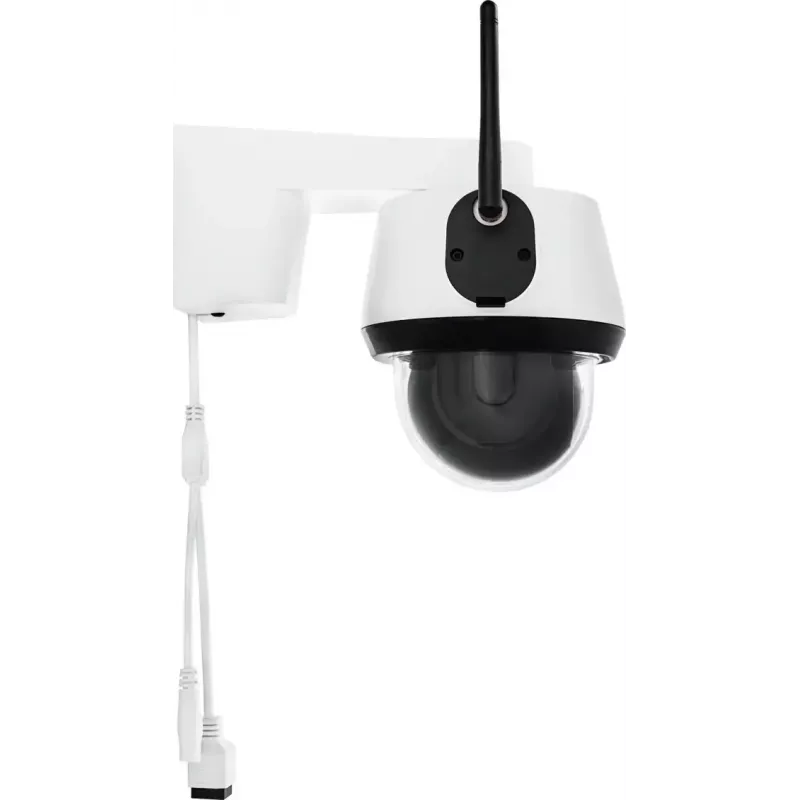 IP kupolo apsaugos kamera ABUS PPIC52520 lauko, laidinė ir belaidė, 4K, 3840×2160, 4 mm objektyvas, 1 lx, montuojama ant sienos