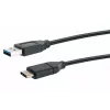 USB laidas Schwaiger CK 3141 USB 3.2 Gen 1 1m USB A USB C juodas