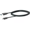 USB laidas Schwaiger CK 3141 USB 3.2 Gen 1 1m USB A USB C juodas