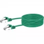 Tinklo kabelis Schwaiger CKB6010 059 RJ-45 Cat6 1 m Žalias