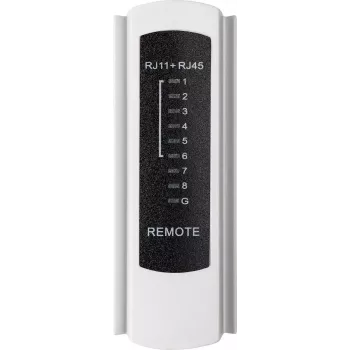 Tinklo kabelių testeris Schwaiger NWM1 531 RJ-11 RJ-45 Juoda Balta