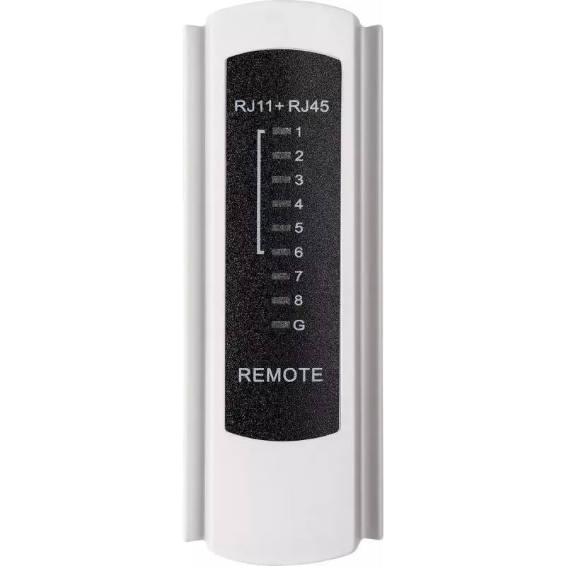 Tinklo kabelių testeris Schwaiger NWM1 531 RJ-11 RJ-45 Juoda Balta