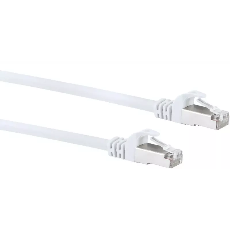 Tinklo kabelis SCHWAIGER CKB6300 052 — Cat6 SF/UTP (S-FTP), RJ-45 į RJ-45, 30 m, Baltas