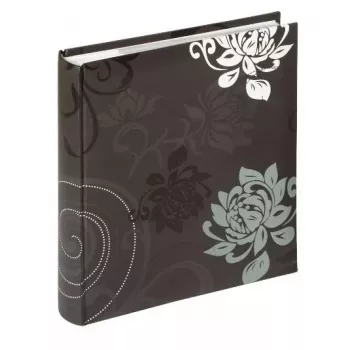 Nuotraukų albumas Walther Design Grindy ME201B juodas pilkas 200 lapų 11,5x15,5 cm