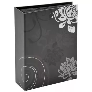 Nuotraukų albumas Walther Design Grindy juoda pilka 100 lapų 10 x 15