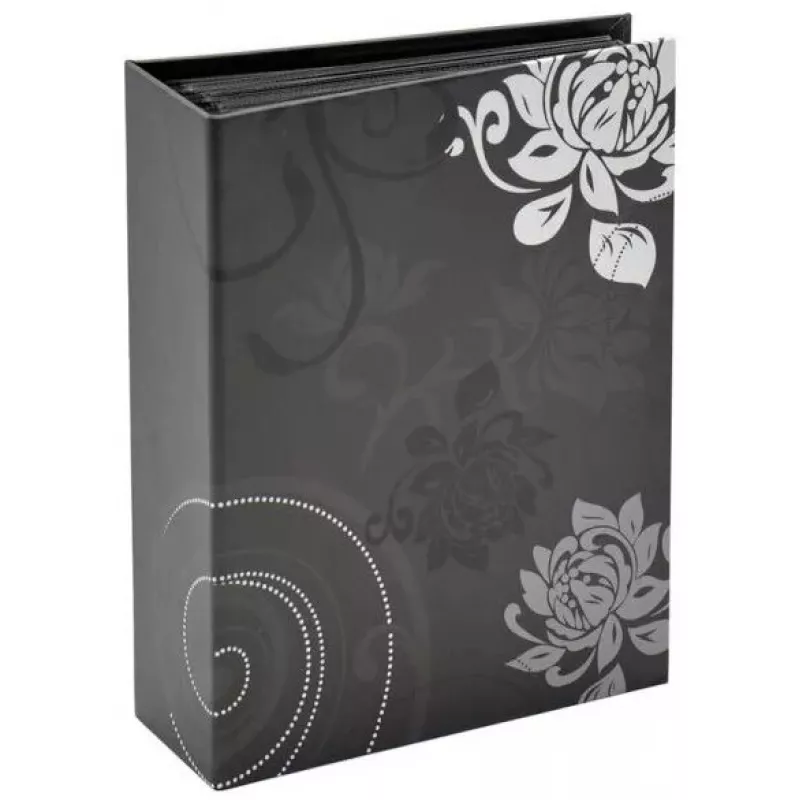 Nuotraukų albumas Walther Design Grindy juoda pilka 100 lapų 10 x 15