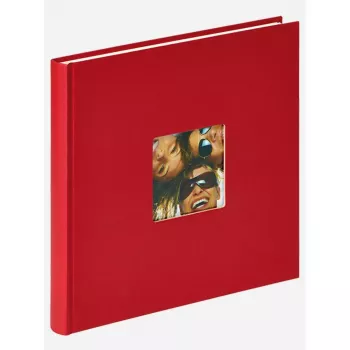 Nuotraukų albumas Walther Design Fun raudonas 40 lapų M