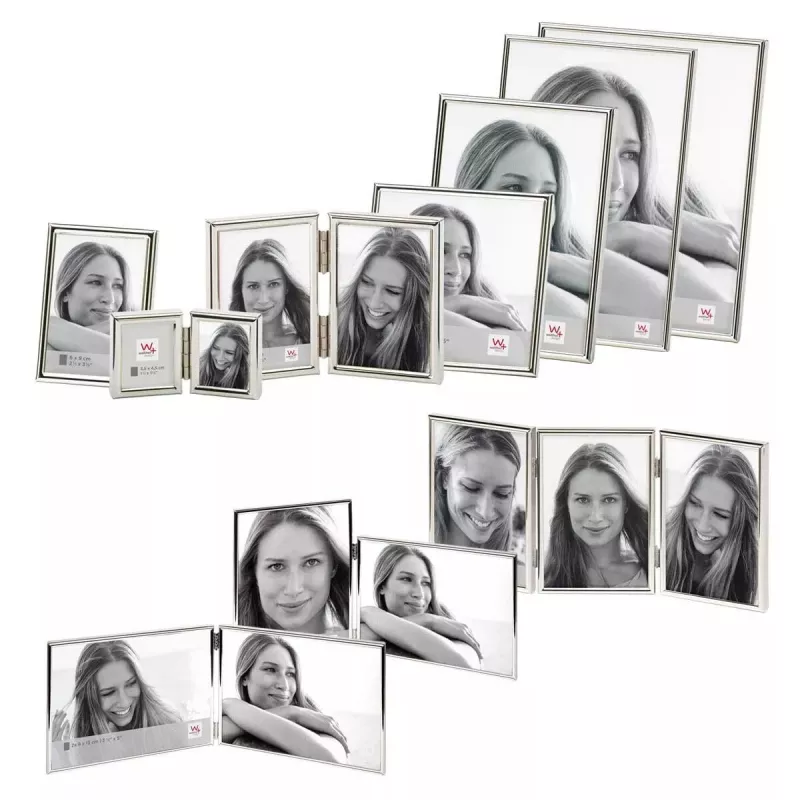 Single picture frame Walther Design WD219VS Sidabrinė 137x99 mm